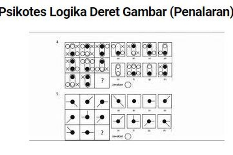 Detail Contoh Soal Psikotes Deret Gambar Nomer 49