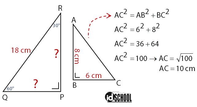 Detail Contoh Soal Pythagoras Dan Penyelesaiannya Nomer 49