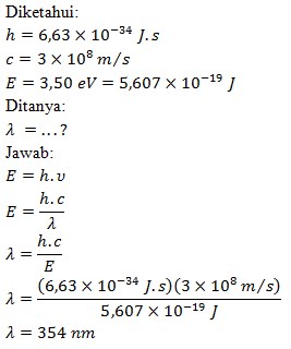 Detail Contoh Soal Radiasi Benda Hitam Nomer 4