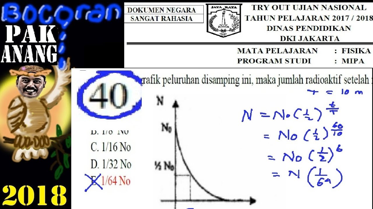 Detail Contoh Soal Radioaktivitas Nomer 20