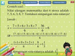 Detail Contoh Soal Ragam Nomer 9