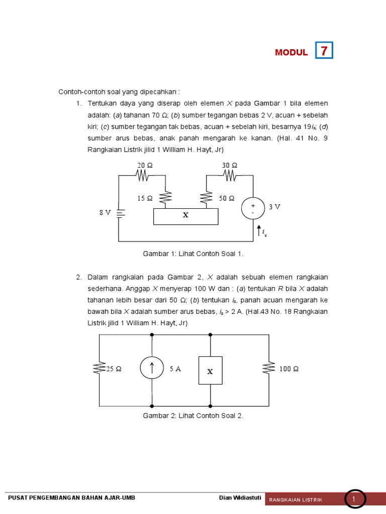 Detail Contoh Soal Rangkaian Listrik Nomer 21