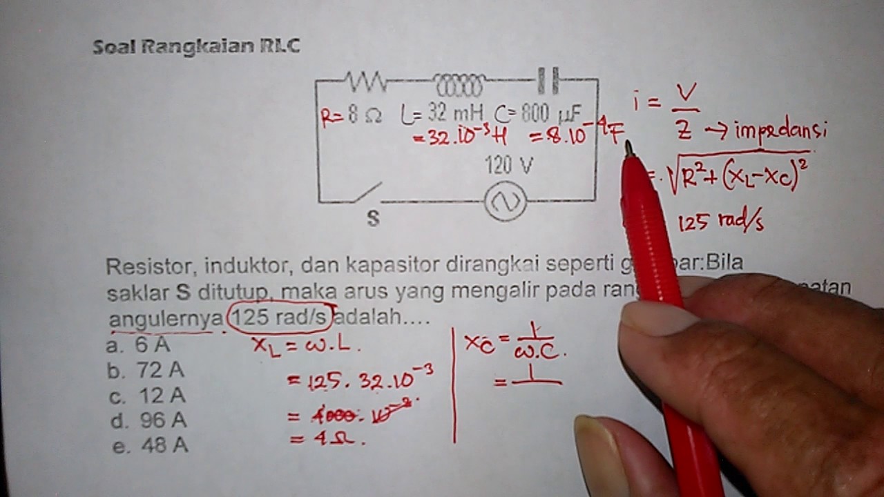 Detail Contoh Soal Rangkaian Rlc Nomer 13