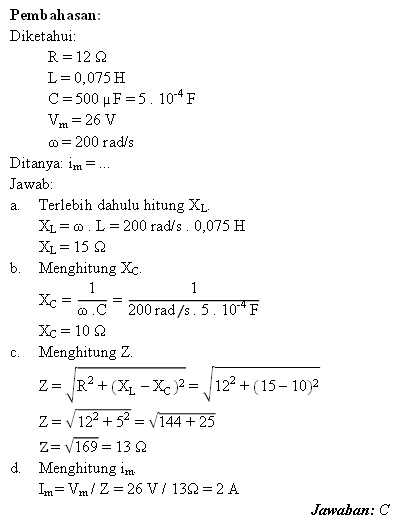 Detail Contoh Soal Rangkaian Rlc Nomer 35