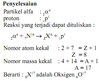 Detail Contoh Soal Reaksi Inti Nomer 5