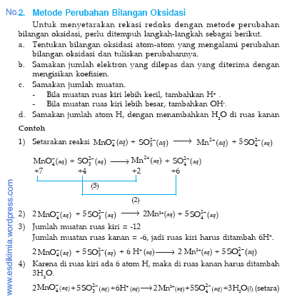 Detail Contoh Soal Redoks Nomer 36