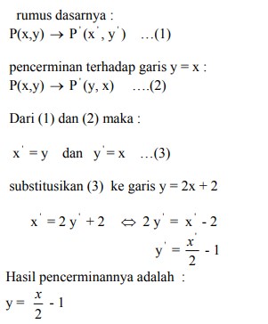 Detail Contoh Soal Refleksi Nomer 40