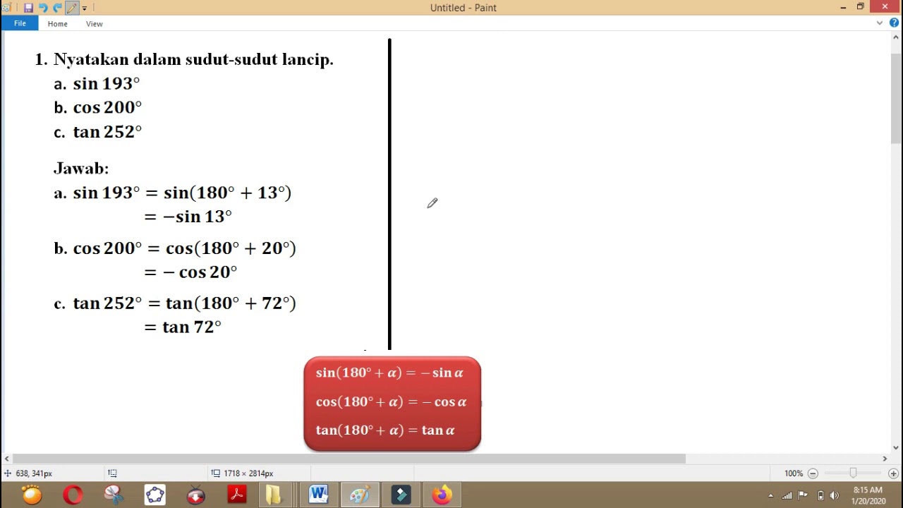 Detail Contoh Soal Relasi Nomer 40