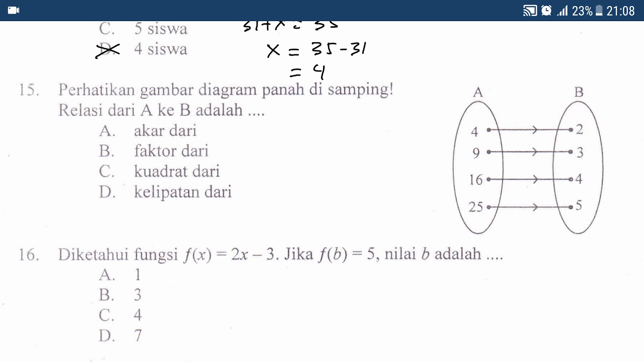 Detail Contoh Soal Relasi Nomer 56