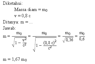 Detail Contoh Soal Relativitas Nomer 8