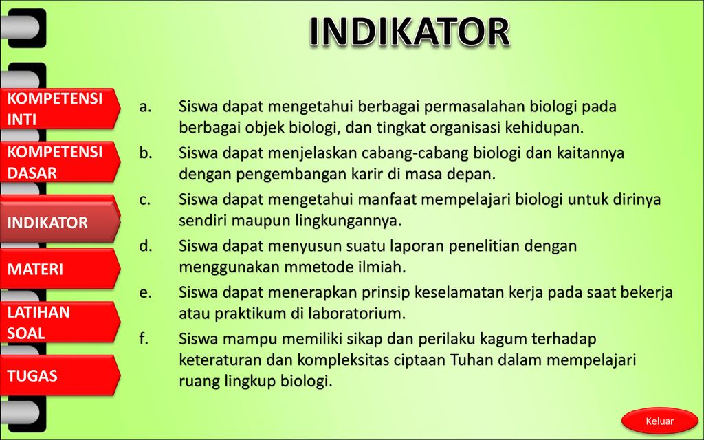 Detail Contoh Soal Ruang Lingkup Biologi Nomer 23