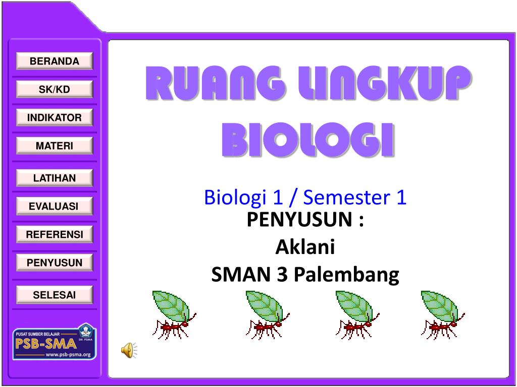 Detail Contoh Soal Ruang Lingkup Biologi Nomer 40