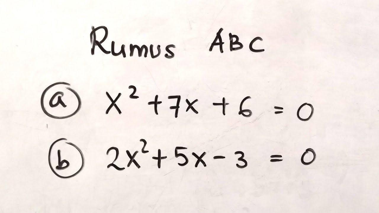 Detail Contoh Soal Rumus Abc Nomer 49