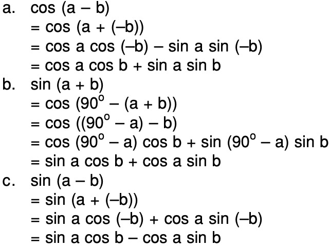 Detail Contoh Soal Rumus Trigonometri Jumlah Dan Selisih Dua Sudut Nomer 28
