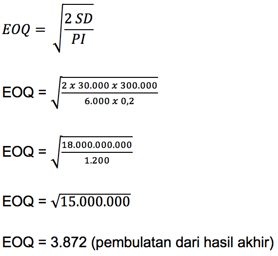 Detail Contoh Soal Safety Stock Nomer 15