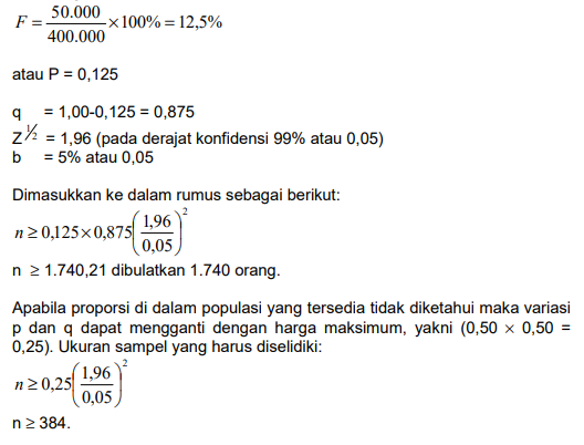 Detail Contoh Soal Sampel Nomer 18