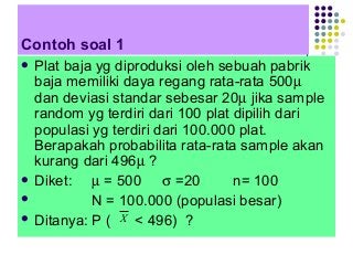 Detail Contoh Soal Sampel Nomer 22