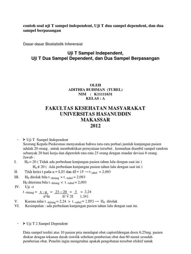 Detail Contoh Soal Sampel Nomer 25