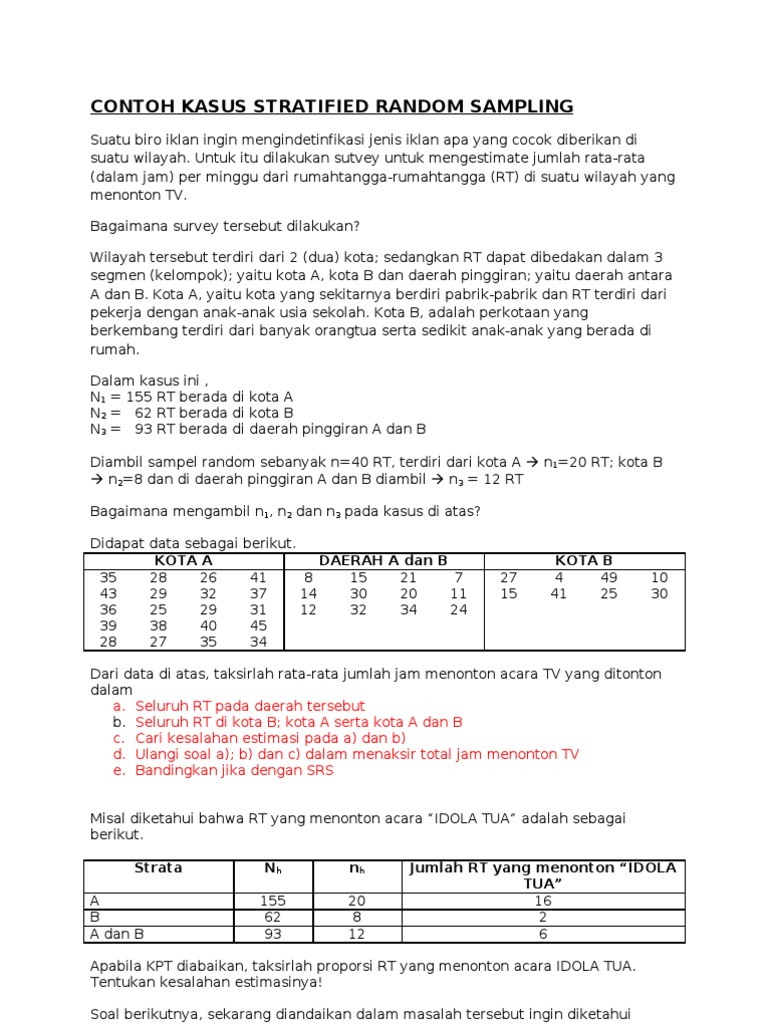 Detail Contoh Soal Sampling Nomer 11