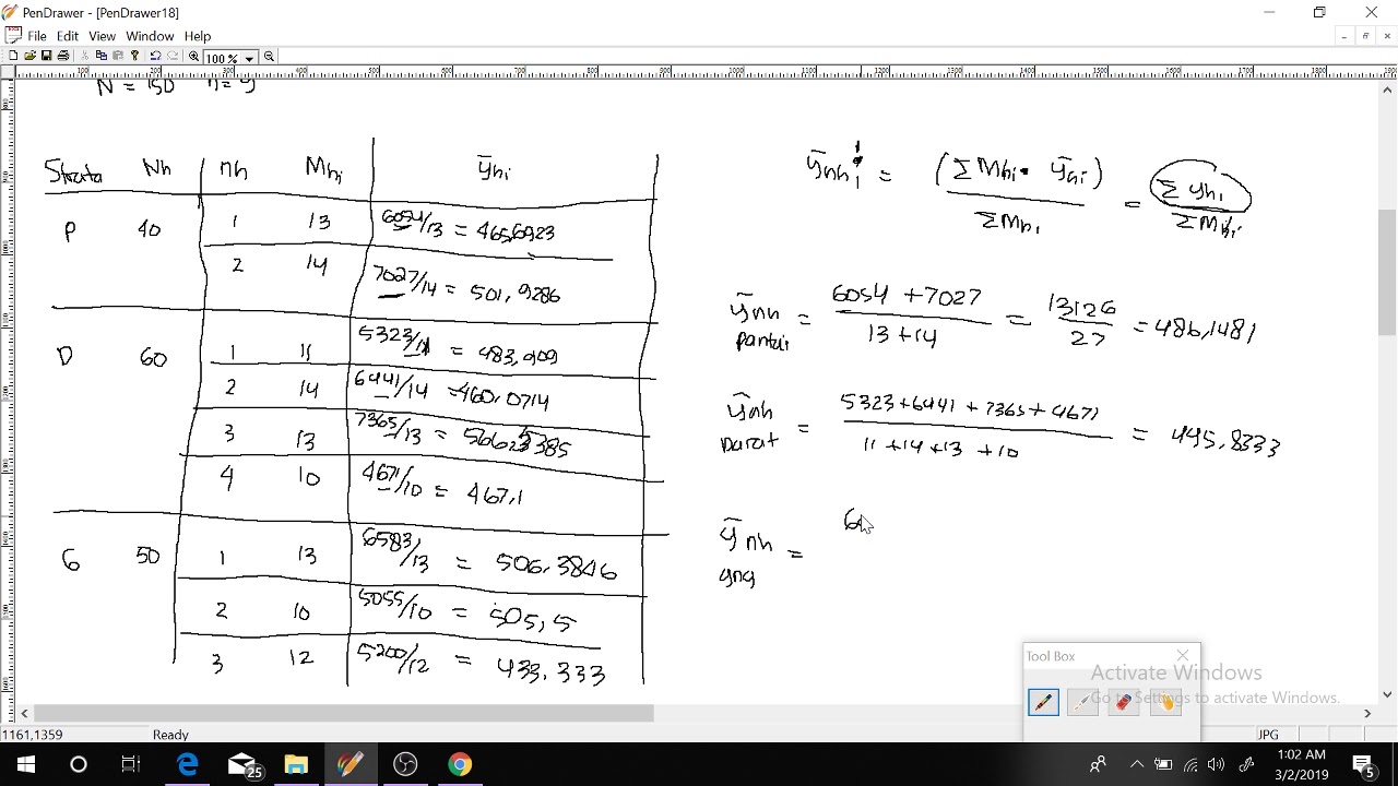 Detail Contoh Soal Sampling Nomer 15