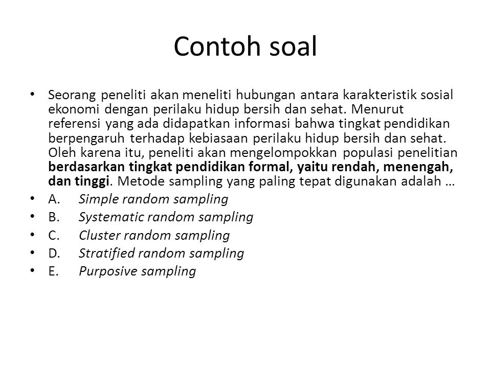Detail Contoh Soal Sampling Nomer 38