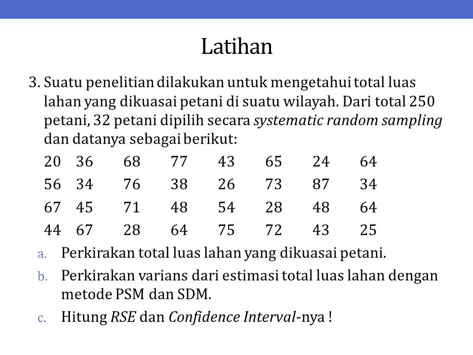Detail Contoh Soal Sampling Nomer 41