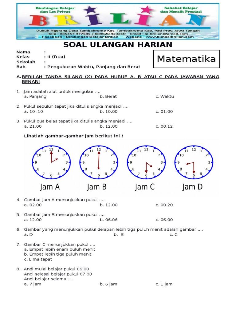 Detail Contoh Soal Satuan Berat Nomer 31
