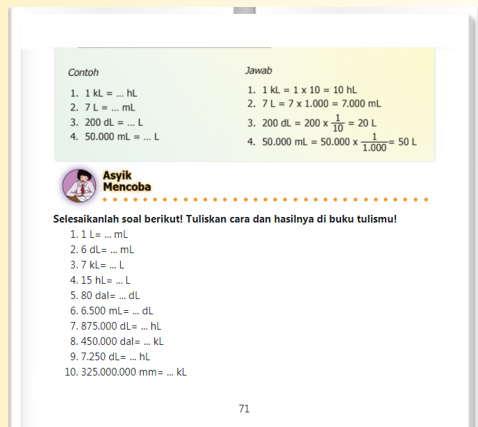 Detail Contoh Soal Satuan Volume Nomer 26