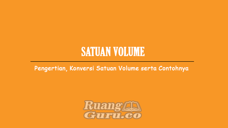 Detail Contoh Soal Satuan Volume Nomer 54