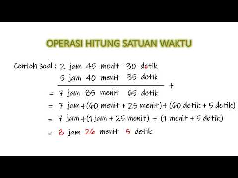 Detail Contoh Soal Satuan Waktu Nomer 26