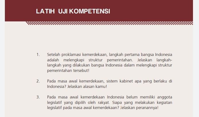 Detail Contoh Soal Sejarah Indonesia Kelas 11 Semester 2 Nomer 48