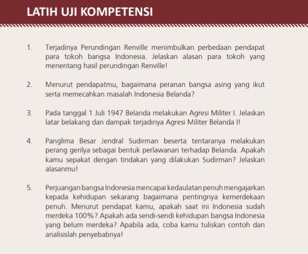 Detail Contoh Soal Sejarah Indonesia Kelas 11 Semester 2 Nomer 10