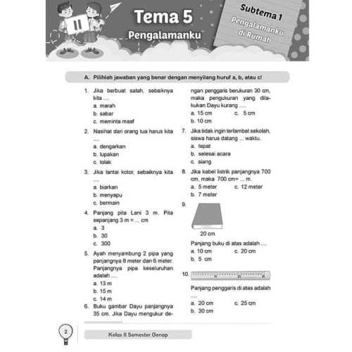 Detail Contoh Soal Semester Nomer 52