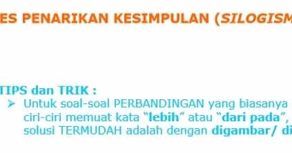 Detail Contoh Soal Silogisme Nomer 11