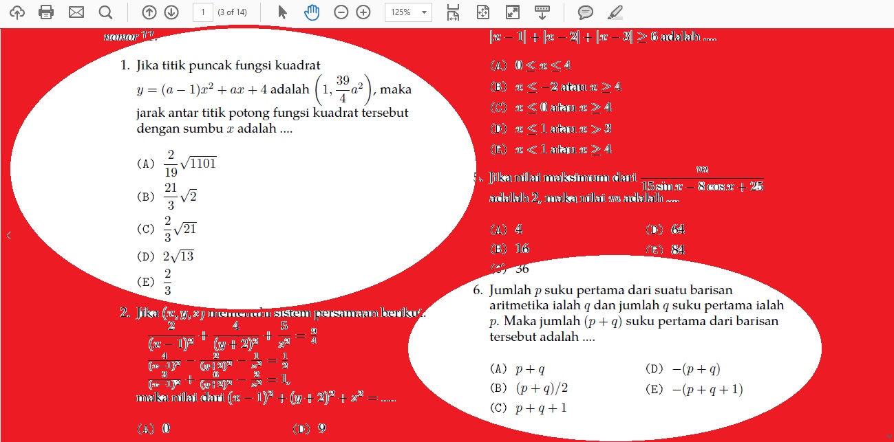 Detail Contoh Soal Simak Ui Nomer 23