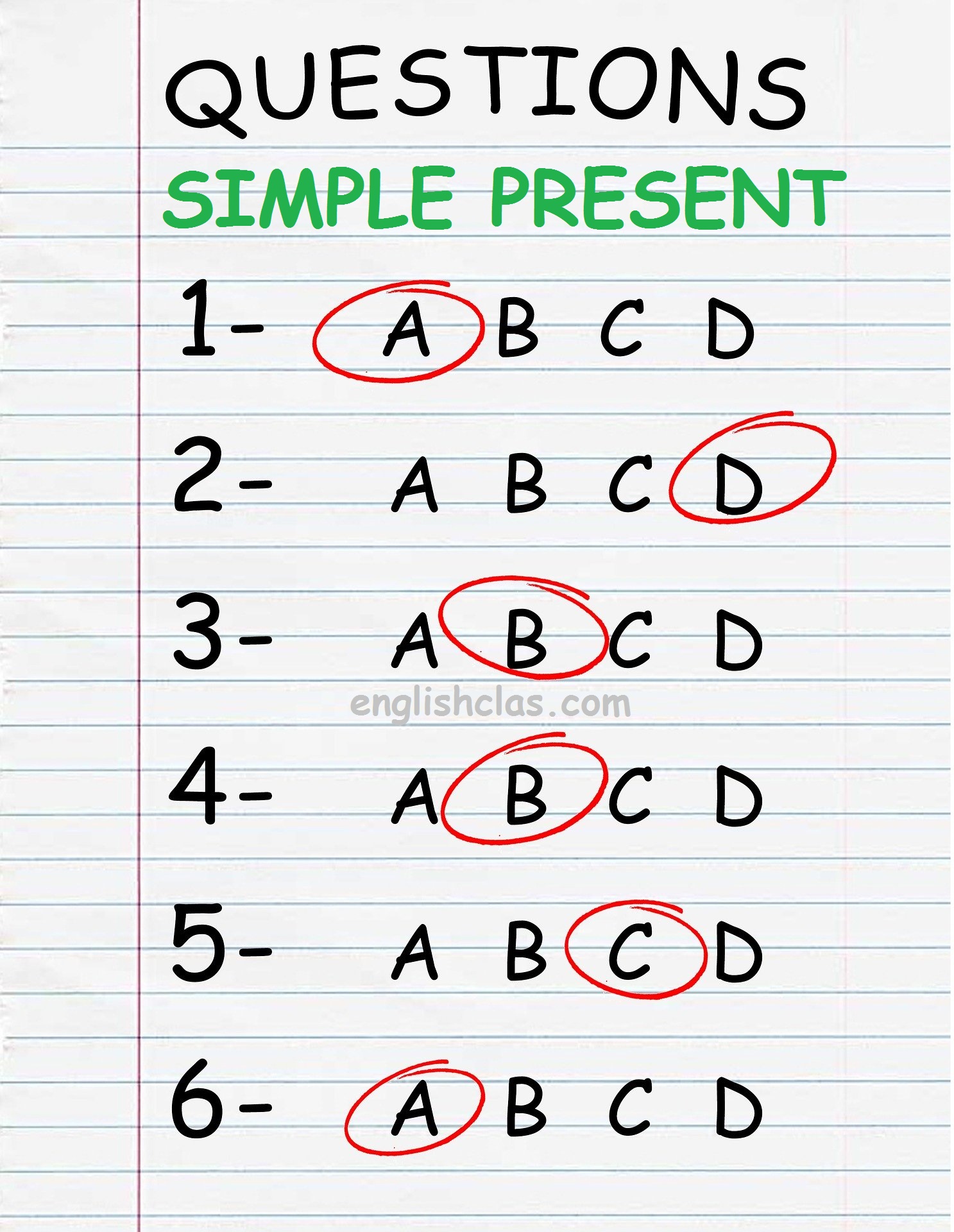 Detail Contoh Soal Simple Present Tense Essay Kelas 8 Nomer 18