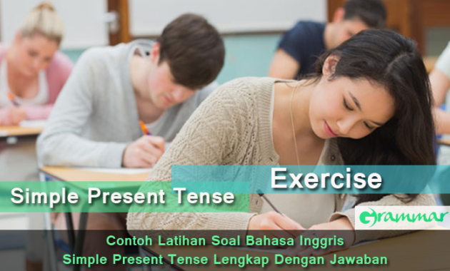 Download Contoh Soal Simple Present Tense Essay Kelas 8 Nomer 40