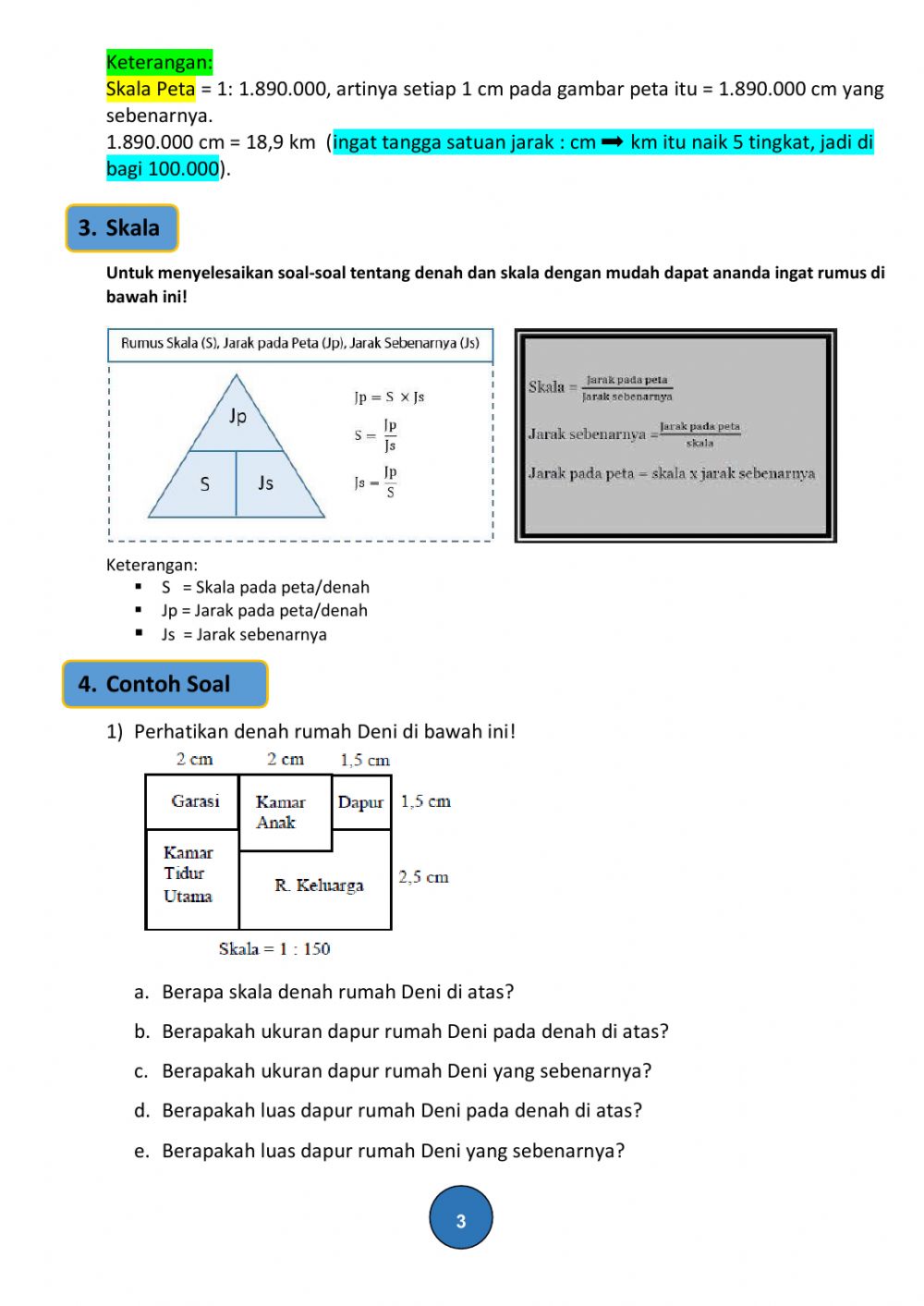 Detail Contoh Soal Skala Nomer 35