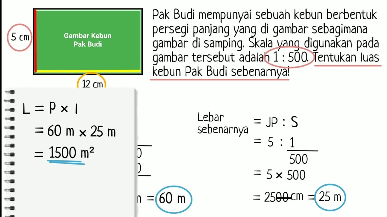 Detail Contoh Soal Skala Nomer 6