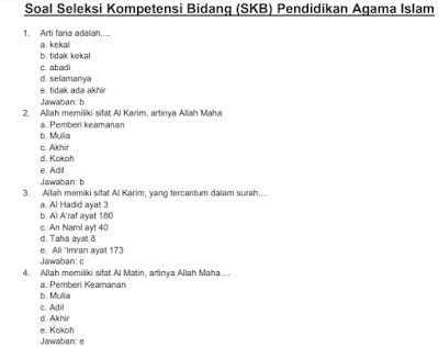 Detail Contoh Soal Skb Nomer 12