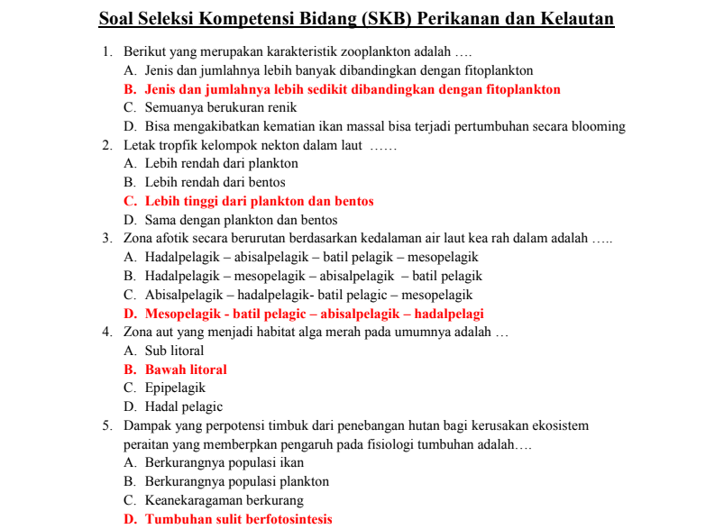 Detail Contoh Soal Skb Nomer 15