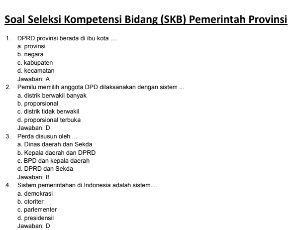 Detail Contoh Soal Skb Cpns 2019 Nomer 14