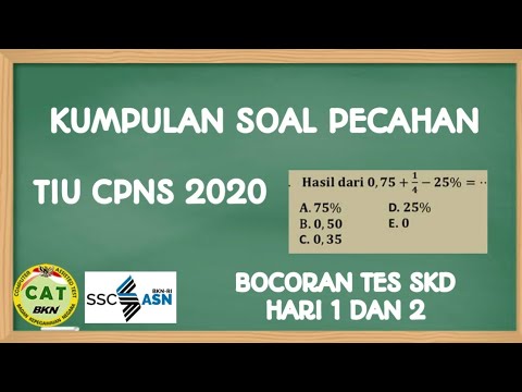 Detail Contoh Soal Skd Nomer 39