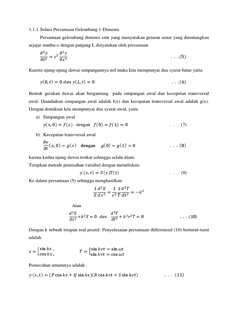 Detail Contoh Soal Solusi Persamaan Diferensial Nomer 42