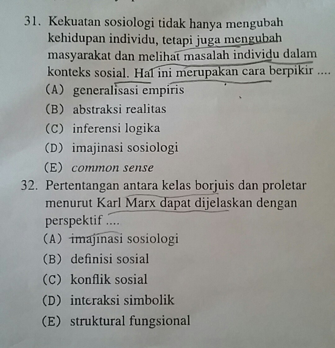 Detail Contoh Soal Soshum Nomer 11