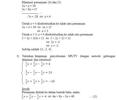 Detail Contoh Soal Spldv Sma Nomer 25