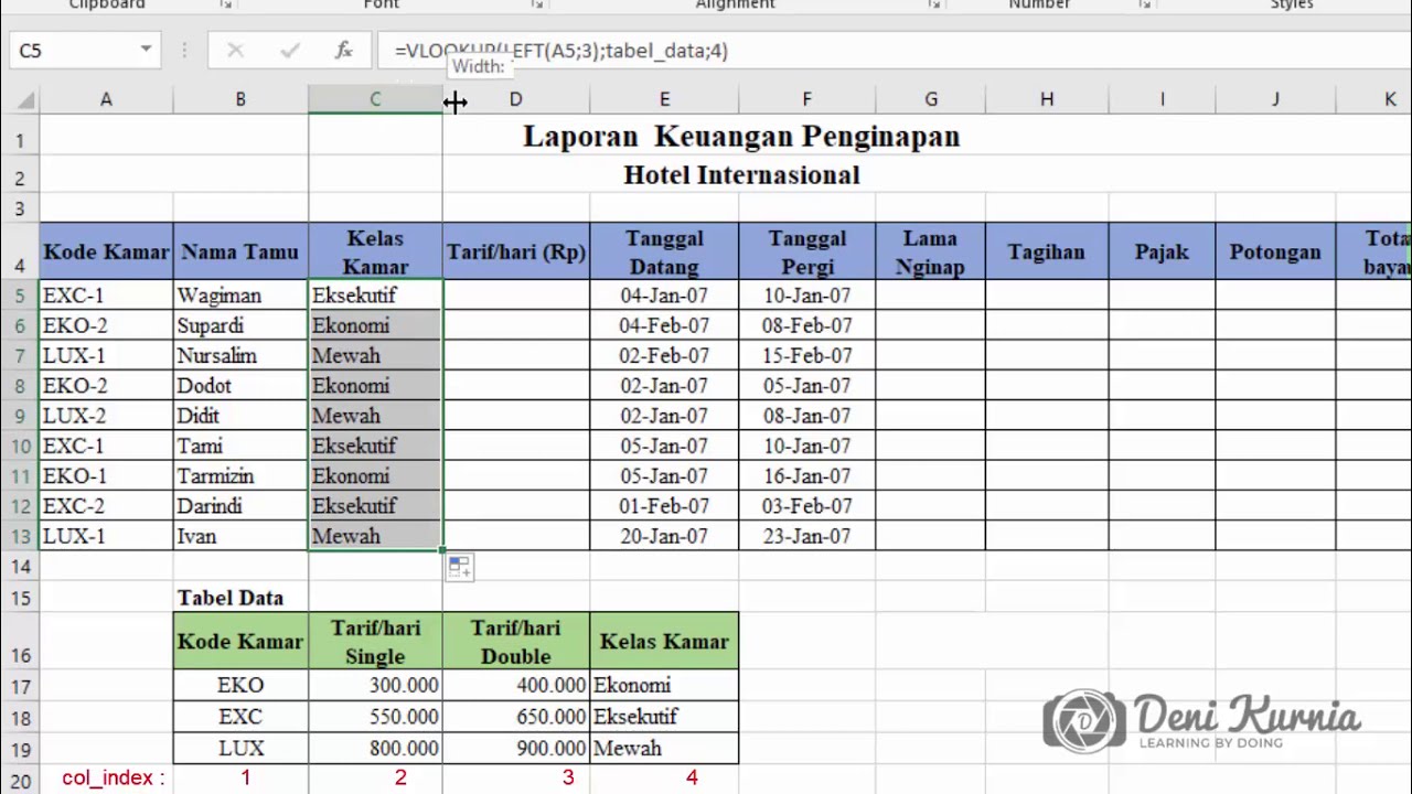 Detail Contoh Soal Spreadsheet Nomer 8