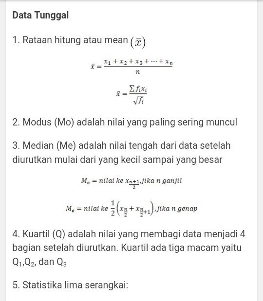 Detail Contoh Soal Statistika Nomer 57