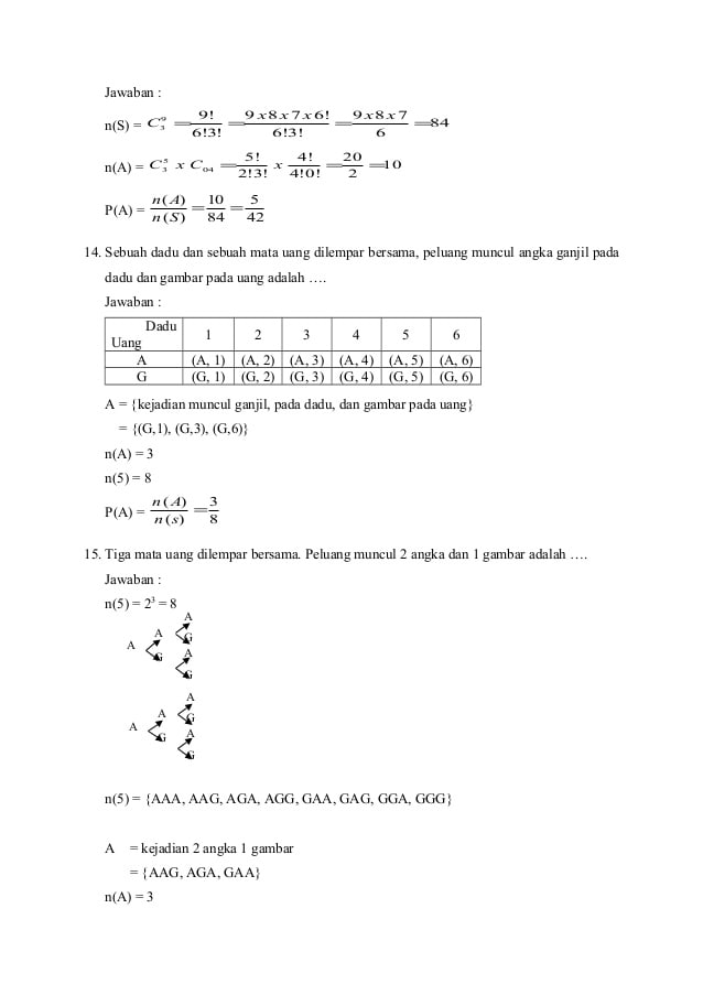 Detail Contoh Soal Statistika Kelas 12 Nomer 33