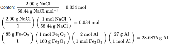 Detail Contoh Soal Stoikiometri Nomer 20